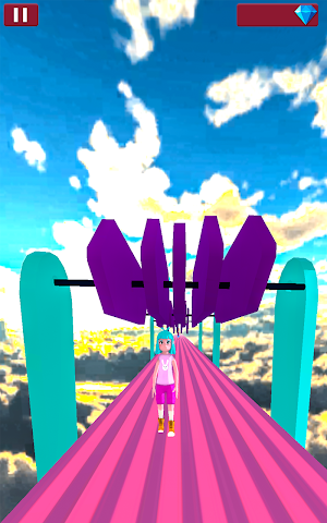 Unlimited 3D Fun Race Game Screenshot 1