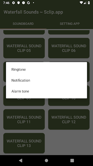 Waterfall Sound Collections ~  Screenshot 3