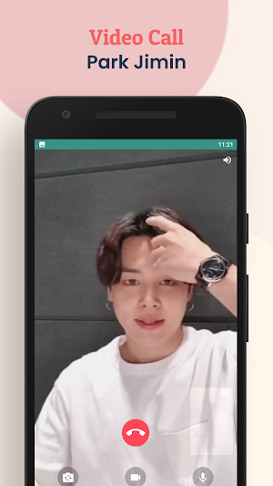 Park Jimin Fake Chat & Call Screenshot 3