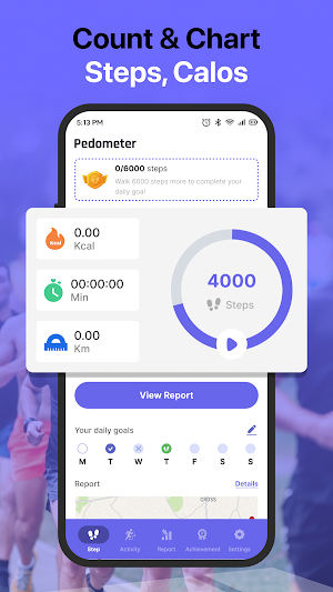 Walking Tracker: Pedometer Screenshot 1