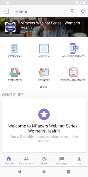 NPACE screenshot 3