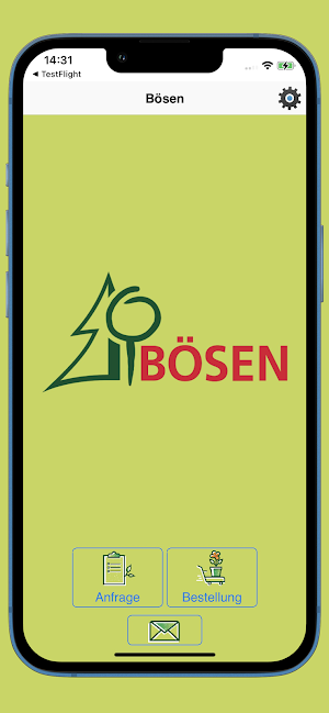 Bösen Baumschule B2B-App Screenshot 0