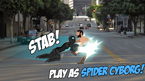 Spider Cyborg vs X-Wolf Street Fight Screenshot 1