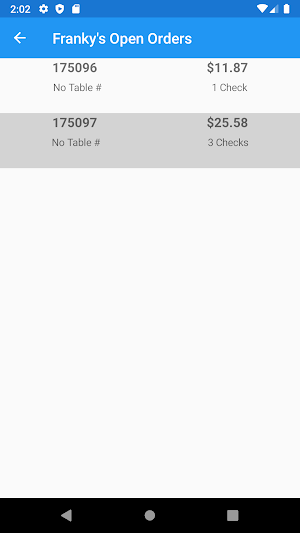 TablePay for Prism 8 Screenshot 1