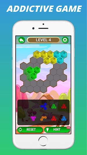Hex Block Pop! Candy Puzzle Screenshot 3