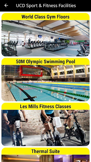 UCD Sport & Fitness Screenshot 1