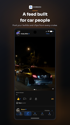 Convoi-The app for Enthusiasts Screenshot 2