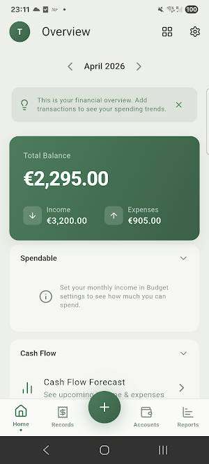 FinancialFlows Screenshot 0