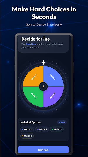DeciSpin: Spin the Wheel Screenshot 1