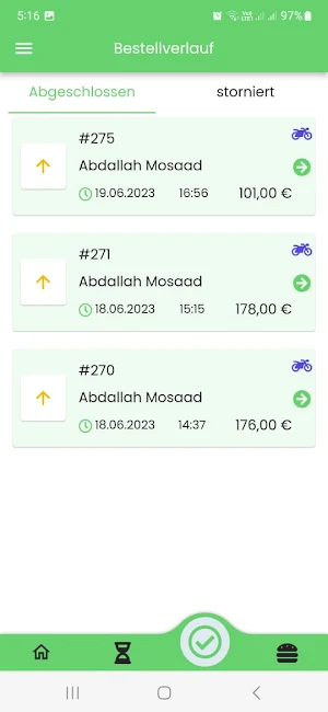 Bestellhalal - Partnerapp Screenshot 3