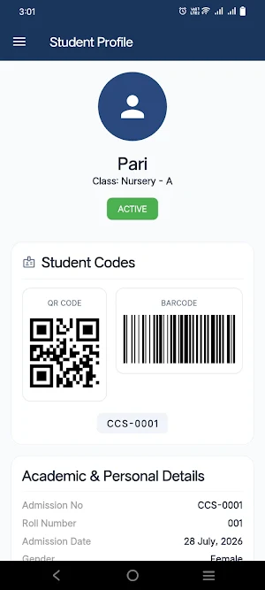 Mansa Global School Parent Screenshot 1