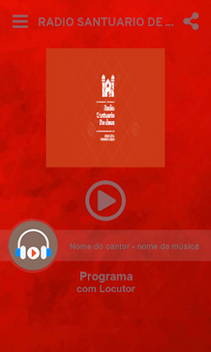 Rádio santuário de Deus Screenshot 1