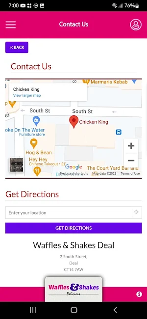 Waffles & Shakes Deal Screenshot 2