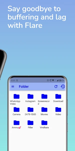 Flare Video Player Screenshot 1
