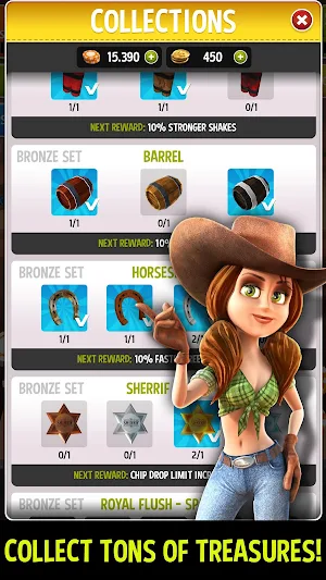 Wild West Chip Dozer - OFFLINE Screenshot 2
