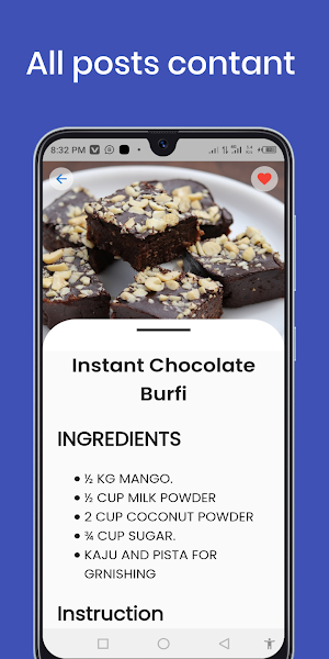 Sweets Recipes Screenshot 2