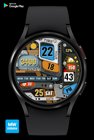 Watch Face Complex Sports Screenshot 0