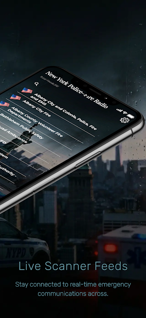 New York Police - Fire Radio Screenshot 1