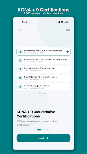 CertiQ for KCNA Screenshot 0