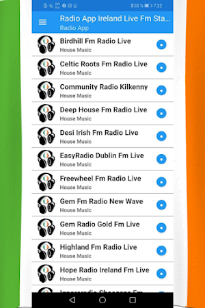 Radio App Ireland Live Fm Stat Screenshot 0