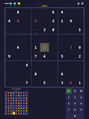 Sudokokokoko: Fractal Sudoku Screenshot 3