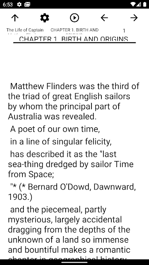 Book, The Life of Captain Matt Screenshot 1