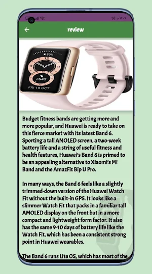 Huawei Band 6 Guide Screenshot 3