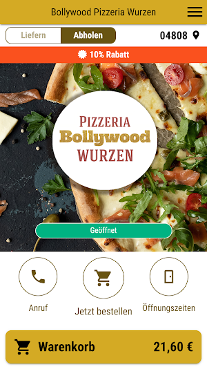 Bollywood Pizzeria Wurzen Screenshot 0