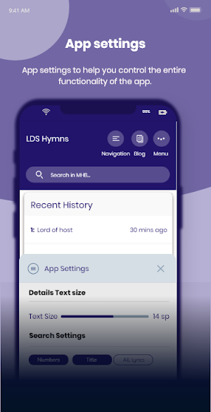 SDA Hymnal with tunes offline Screenshot 2