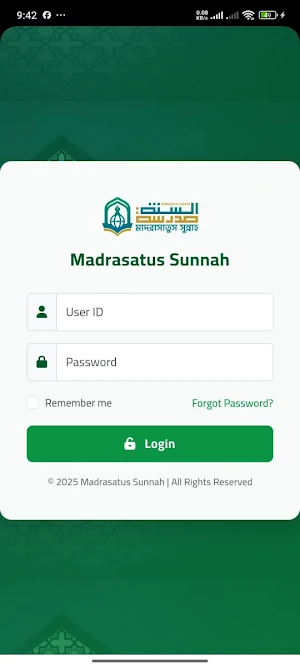 Madrasatus Sunnah Screenshot 2