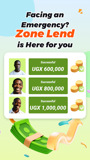 Zone Lend - instant cash loan Screenshot 2