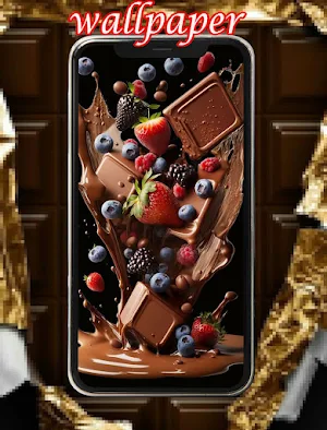 خلفيات الشوكولاته Screenshot 3