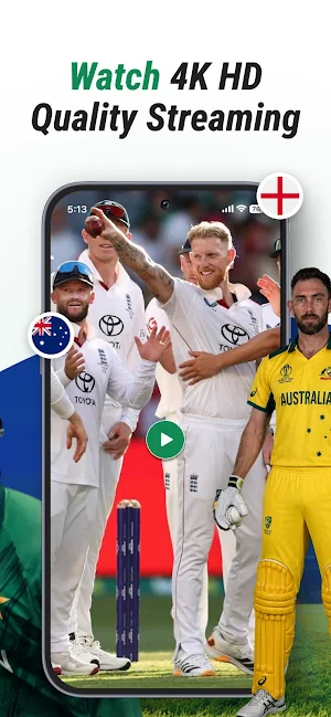 Live Cricket TV HD 2026 Screenshot 2