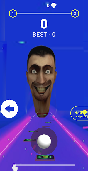 Toilet Tv 3D Tiles Hop Screenshot 1