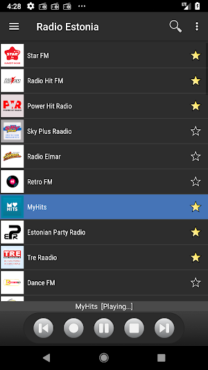 Radio Estonia : Online Estonian radios Screenshot 1