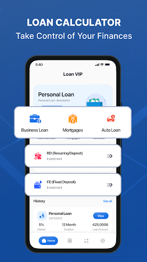 Mortgage & Loan Calculator Screenshot 0