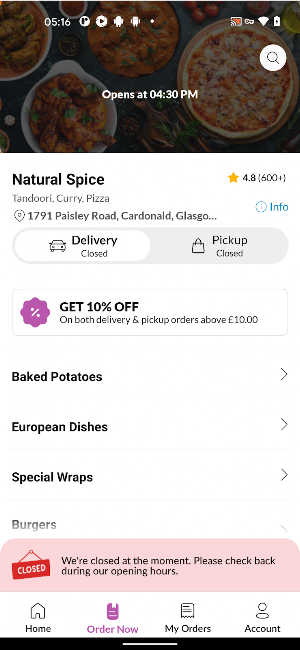 Natural Spice Screenshot 2