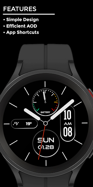 Simpnight - watch face Screenshot 1