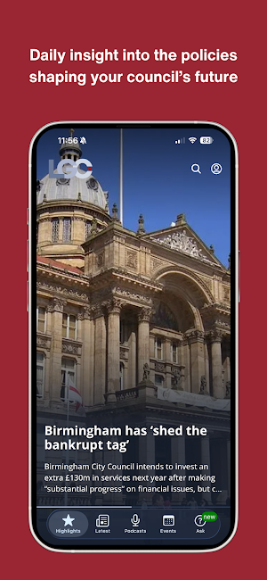 Local Government Chronicle LGC Screenshot 0