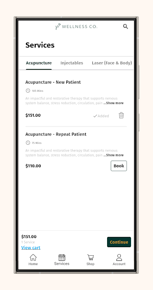 Wellness Co. Screenshot 1
