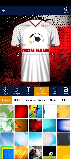 Football Jersey Maker Screenshot 2