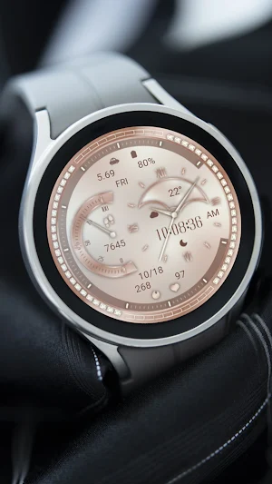 Champagne Quartz ZKin Watch Screenshot 1