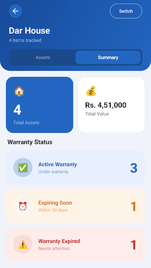 Nestory: Home Asset Manager Screenshot 2