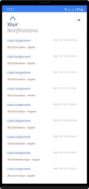 Alcolm Carrier Solutions Screenshot 1