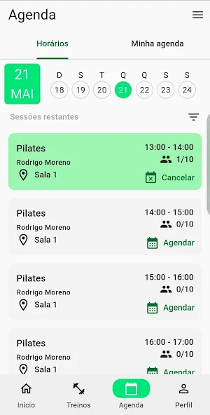 Blessfit Screenshot 2