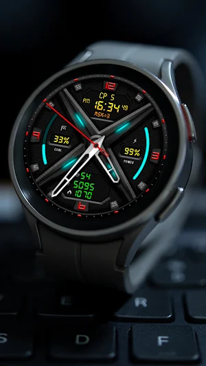 RACUNOD CTS02 Watch face Screenshot 1
