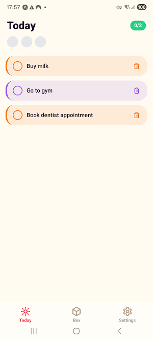 TodoBox Screenshot 0