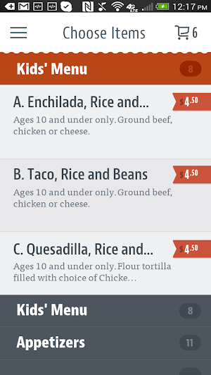 El Paso Mexican Grill Screenshot 2