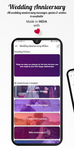 Wedding Anniversary Wishes, Wishes & Images Screenshot 0