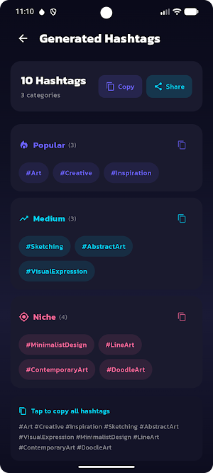 Ai Hashtag Generator Screenshot 2